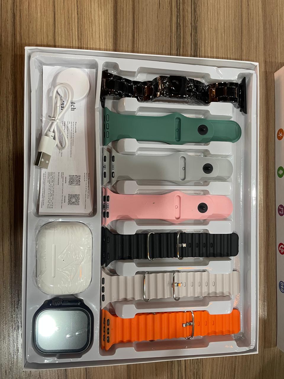 Smart Watch Ultra 3 With Earbud